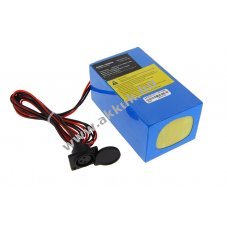 Eredeti Horcher Lexa Pro L101-400 25,6V 2,9Ah 74Wh akku LiFePO4