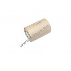 Panasonic HHR200SCP (HHR20SCPY05) 4/5 Sub C akku 1,2V 2000mAh NiMH