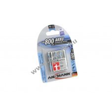 Ansmann maxE AAA (mikro) akku 1,2V 800mAh 4db/csomag NiMH