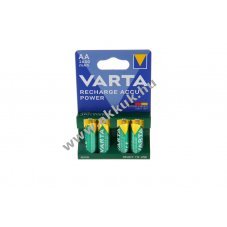 VARTA Ready2Use 5716 Foto Professional AA Mignon ceruza akku 1,2V 2600mAh 4db/csomag NiMH