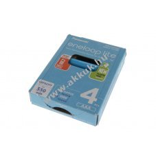 Panasonic eneloop LITE BK-4LCCE/4CP AAA (mikro) akku 1,2V 0,55Ah 4db/csomag NiMH