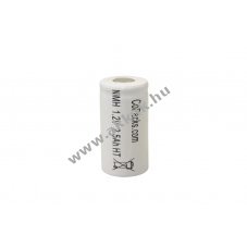 Helyettes�t� akku Sub C SC 1,2V 2500mAh magas h�m�rs�klet� NiMH
