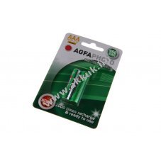 Agfa Photo HR3 AAA (mikro) akku 1,2V 0,95Ah 2db/csomag NiMH