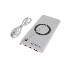 VARTA vezet�k n�lk�li Powerbank 10000mAh 3,7V Li-Polymer