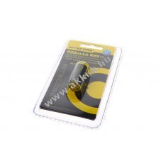 NiteCore NL169 RCR123A 16340 elem akku Li-Ion
