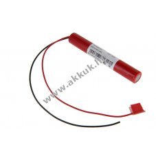 Helyettes�t� akku v�sz- �s biztons�gi vil�g�t�s AA 2,4V 1600mAh NiMH