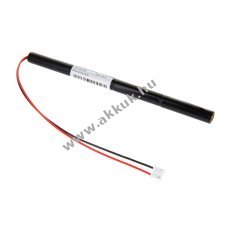 Helyettes�t� akku v�sz- �s biztons�gi vil�g�t�s AAA (mikro) 4,8V 600mAh 1db/csomag NiMH