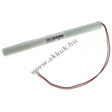 Helyettes�t� akku v�sz- �s biztons�gi vil�g�t�s AA 4,8V 2000mAh NiMH