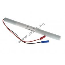 Helyettes�t� akku v�sz- �s biztons�gi vil�g�t�s AA Mignon ceruza 4,8V 1100mAh NiMH