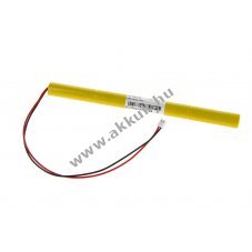 Helyettes�t� akku v�sz- �s biztons�gi vil�g�t�s AA Mignon ceruza 4,8V 1600mAh NiMH