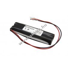 Helyettes�t� akku NC v�sz- �s biztons�gi vil�g�t�s AA 4,8V 800mAh NiCd