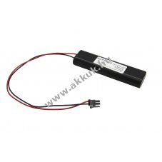 Helyettes�t� akku AA Mignon ceruza 4,8V 1500mAh v�sz- �s biztons�gi vil�g�t�s NiMH