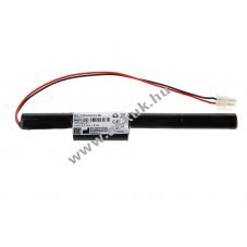 Helyettes�t� akku v�sz- �s biztons�gi vil�g�t�s AA Mignon ceruza 6V 1600mAh NiMH