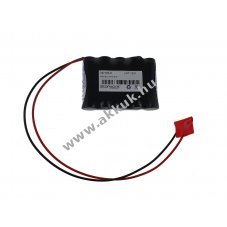 Helyettes�t� akku v�sz- �s biztons�gi vil�g�t�s AA 6V 800mAh NiCd