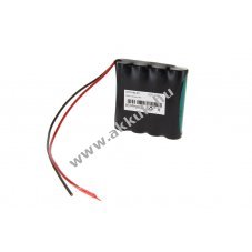 Helyettes�t� akku v�sz- �s biztons�gi vil�g�t�s 4/3A m�ret 4,8V 4000mAh NiMH