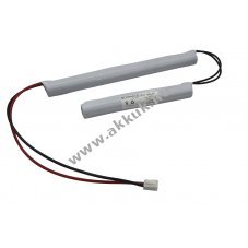 Helyettes�t� akku v�sz- �s biztons�gi vil�g�t�shoz 4/3A-Size 6V 4000mAh NiMH