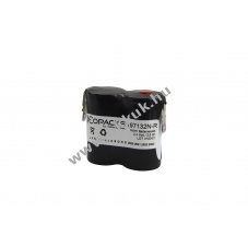 Helyettes�t� akku Sub C 2,4V 2,5Ah v�sz- �s biztons�gi vil�g�t�s NiMH