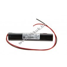 Helyettes�t� akku Sub C 3,6V 3000mAh NiMH v�sz- �s biztons�gi vil�g�t�shoz