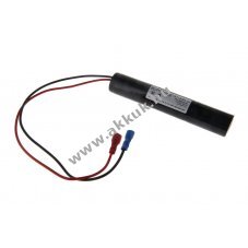 Helyettes�t� akku Sub C 3,6V 2500mAh 30cm k�bel 4,8/6,3mm Faston NiMH