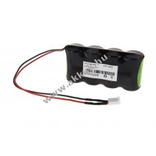 Helyettes�t� akku v�sz- �s biztons�gi vil�g�t�shoz Sub C-Size 4,8V 2500mAh NiMH