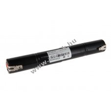 Helyettes�t� akku Sub C 4,8V 2500mAh v�sz- �s biztons�gi vil�g�t�s NiMH