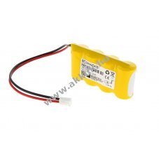 Helyettes�t� akku NC Sub C 4,8V 1,8Ah akkupakk 92x23x43mm 0,191kg JST VHR-2