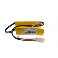 Helyettes�t� akku NC Sub C 4,8V 1800mAh v�sz- �s biztons�gi vil�g�t�s