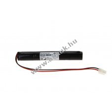 Helyettes�t� akku NC Sub C 4,8V 1600mAh v�sz- �s biztons�gi vil�g�t�s