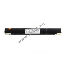 Helyettes�t� akku NC Sub C 4,8V 2000mAh v�sz- �s biztons�gi vil�g�t�s