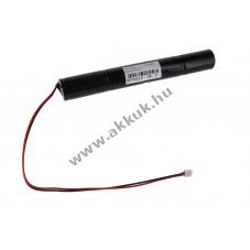 Helyettes�t� akku NC Sub C 4,8V 1800mAh 25cm k�bel JST EHR-02