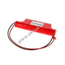 Helyettes�t� akku Sub C 6V 2500mAh v�sz- �s biztons�gi vil�g�t�s NiMH