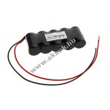Helyettes�t� akku NC v�sz- �s biztons�gi vil�g�t�s Sub C 6V 1500mAh