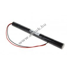 Helyettes�t� akku v�sz- �s biztons�gi vil�g�t�shoz Sub C 7,2V 2500mAh NiMH