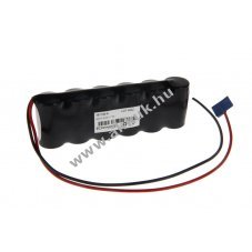 Helyettes�t� akku NC Sub C 7,2V 1800mAh zsugorolt 30cm k�bel