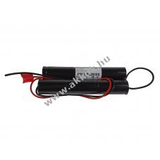 Helyettes�t� akku NC Sub C 7,2V 1,8Ah 2x3 cella k�belh�d 30cm
