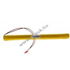 Helyettes�t� akku v�sz- �s biztons�gi vil�g�t�s Sub C 8,4V 3000mAh NiMH
