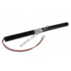 Helyettes�t� akku NC Sub-C 9,6V 1500mAh egyoldali 25cm k�bel Mini-Fit akkupakk