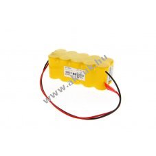 Helyettes�t� akku NC v�sz- �s biztons�gi vil�g�t�s Sub C m�ret 12V 1800mAh