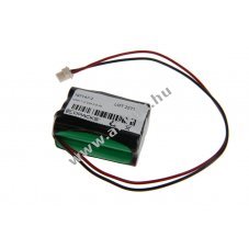Helyettes�t� akku AAA 7,2V 650mAh k�bel �s csatlakoz� NiMH