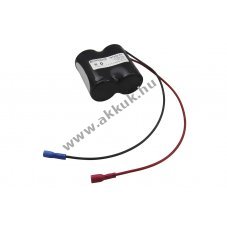 Helyettes�t� akku NC akkupakk D (g�li�t) 2,4V 4500mAh v�sz- �s biztons�gi vil�g�t�s