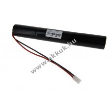 Helyettes�t� akku v�sz- �s biztons�gi vil�g�t�shoz D (g�li�t) 4,8V 4500mAh NC