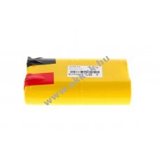 Helyettes�t� akku NC D (g�li�t) 4,8V 4500mAh 2x2 oszlop zsugor Faston 2,8mm