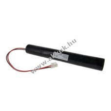 Helyettes�t� akku NC akkupakk D (g�li�t) 4,8V 4000mAh v�sz- �s biztons�gi vil�g�t�shoz