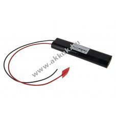 Helyettes�t� akku v�sz- �s biztons�gi vil�g�t�s 4/3A-Size 4,8V 4000mAh NiMH