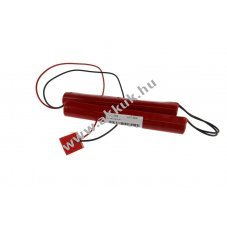 Helyettes�t� akku s�rg�ss�gi �s biztons�gi vil�g�t�shoz 4/3A-Size 4,8V 4000mAh akkupakk NiMH