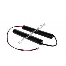 Helyettes�t� akku v�sz- �s biztons�gi vil�g�t�s 4/3A 4,8V 4500mAh 2x2 oszlop akkupakk NiMH