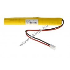 Helyettes�t� akku v�sz- �s biztons�gi vil�g�t�s 7/5 Cs Size 3,6V 4000mAh NiMH