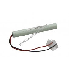 Helyettes�t� akku v�sz- �s biztons�gi vil�g�t�s 2/3AA 4,8V 750mAh NiMH