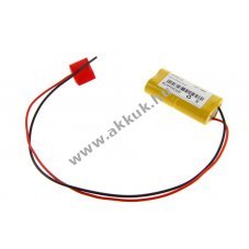 Helyettes�t� akku v�sz- �s biztons�gi vil�g�t�shoz 2/3AA 4,8V 750mAh NiMH