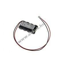Helyettes�t� akku 2/3AA 4,8V 750mAh v�sz- �s biztons�gi vil�g�t�s NiMH
